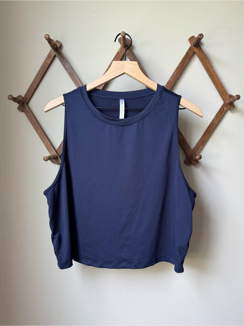Fabletics Dry-Flex Muscle Tank In Deep Navy Size XL